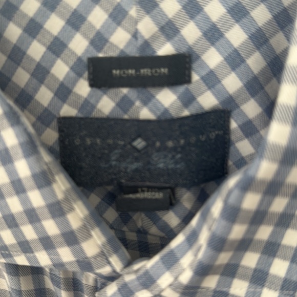 Joseph Aboud non iron regular cuff dress shirt - Picture 2 of 3